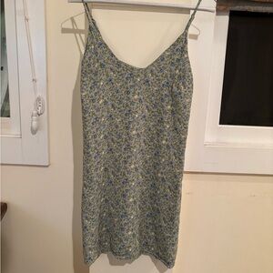 Floral Spaghetti Strap Dress